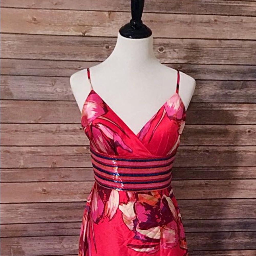 Jovani Long Floral Prom Dress **Free Shipping**